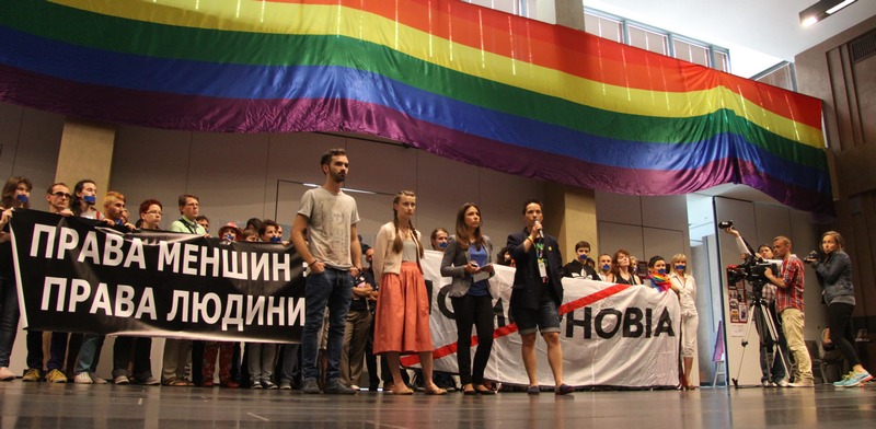 he 2014 Equality Festival in Kiev. Picture by EsWerUA.