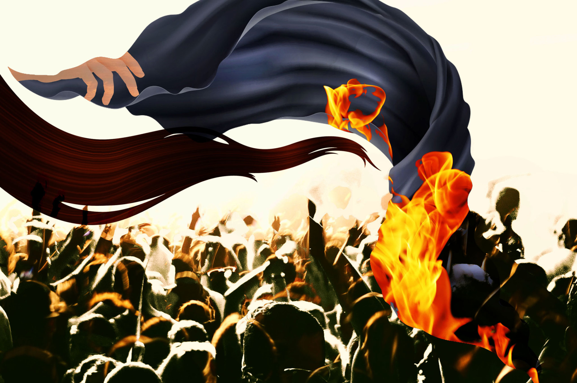 Imágenes De Woman On Fire Libres De Derechos